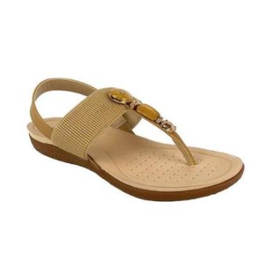 Imagem de Sandália Modare Baixa Ultraconfortável Com Pedrarias-Feminino