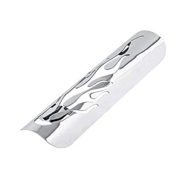 Imagem de Capa de Proteção contra Calor do Silencioso Moto com Grampos para Ducati Choppers Cruisers Decorativa Alta Temperatura