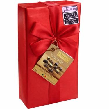 Imagem de Chocolates jacques pralines red caixa 250g  pralines belgas sofisticad