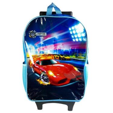 Imagem de Mochila de Rodinhas Infantil Carros - Sortida - FIRST