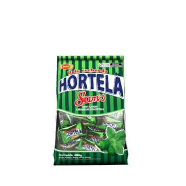 Imagem de 1 Pacote de Bala SAM'S 400g (Sabores: Caramelo Salgado, Hortelã ou Azedinho) (400, Hortelã)