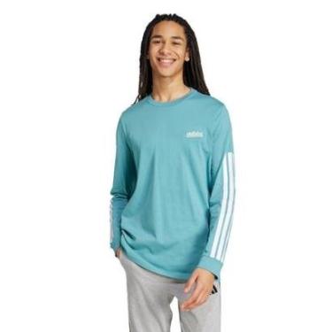 Imagem de Camiseta Adidas Estampada Manga Longa Color Script Masculina-Masculino