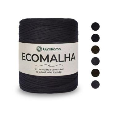 Imagem de Fio De Malha 140 Metros 1 Unidade - Euroroma, 3001-Preto