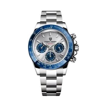Imagem de Relógio Cronógrafo Esportivo Masculino PAGANI DESIGN 2025 Automático C