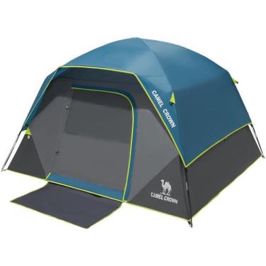 Imagem de Tienda CAMEL CROWN impermeable para 4 personas para camping y senderis