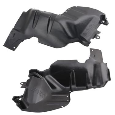 Imagem de TRQ Protetor contra respingos do motor e lado do lado do passageiro compatível com Subaru Forester 2009-2013 SU1228102 SU1228103