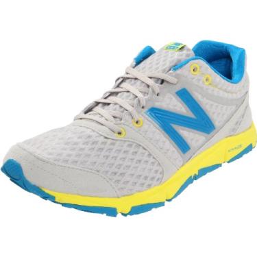 Imagem de New Balance Tênis de corrida feminino W730-W, Prata/azul, 6 B US
