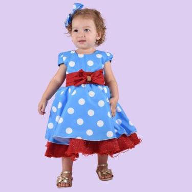 Imagem de Vestido Infantil Menina Galinha Pintadinha Aniversário Festa - Lele In