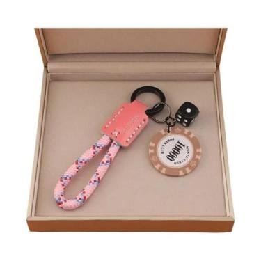 Imagem de Chaveiro De Casino Com Fichas De Poker E Dados, Presente Único De Jogo