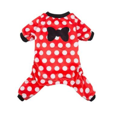 Imagem de Pijama De Cão Em Forma De Osso, Roupas De Poliéster Para Cães Machos E