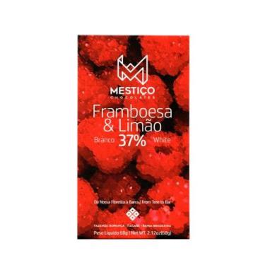 Imagem de Chocolate Mestiço Framboesa Limão 37% Cacau  60g - Cacau Da Fazenda Bo