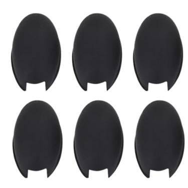 Imagem de 6 almofadas de silicone para chaves de saxofone – Almofadas confortáveis para descanso de dedo para saxofone para saxofone soprano alto tenor acessórios