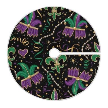 Imagem de ATTX Saia de carnaval de carnaval de 118 cm - decoração festiva para festas de ano novo e carnaval #477