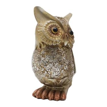 Imagem de Estatuetas de coruja pequenas, estátua de coruja | Estatuetas de artesanato de animais,Escultura decorativa de coruja, estátua de artesanato de arte doméstica, estatueta fofa de mesa para sala de esta