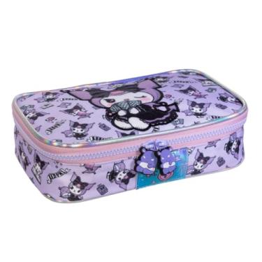 Imagem de Estojo Box Escolar Kuromi Tween - Utility Plush