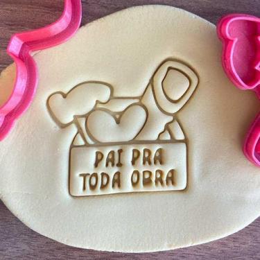 Imagem de Cortador Dia dos Pais Caixa Ferramentas Pra toda Obra - DOCE IMPRESSO,