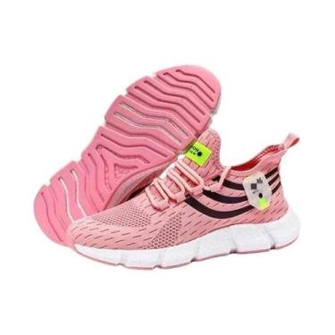 Imagem de Tênis de Corrida Feminino Respirável e Confortável - Sapatos Esportivo
