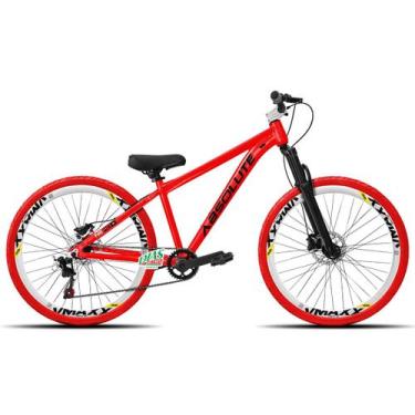Imagem de Bicicleta Aro 26 Absolute Nero 5 Single Freio a Disco, Vermelho 1