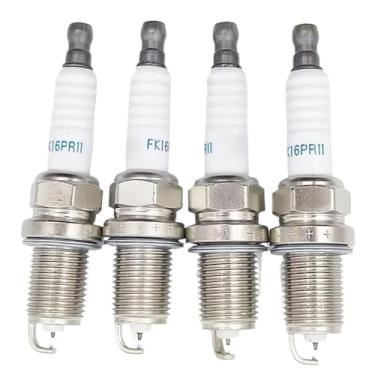 Imagem de Vela de ignição de irídio duplo de 4/6 peças ZYY1-18110 FK16PR11 compatível com Mazda 2 3BK 1.3L ZJ-VE ZJ46 ZJ07 ZJ30 ZJ32 ZYY1-18-110 velas de ignição de peças automotivas (6 peças)
