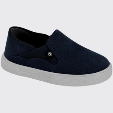Imagem de Tênis Kids Meninos Slip On Calce Facil Confort Molekinho 2136.172.10529-Masculino