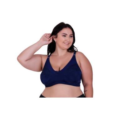Imagem de Sutiã Plus Size Sem Bojo Reforçado 46 ao 54 -c13 CETINETE - BELLA DA S