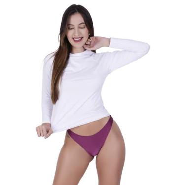 Imagem de Camisa Proteção Solar UV50+ Blusa Térmica Segunda Pele Frio Calor- c2 