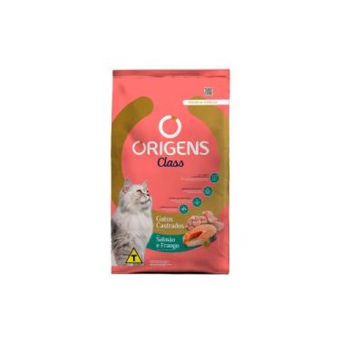 Imagem de Ração Origens Class Gato Cast Salmão e Frango 10,1kg