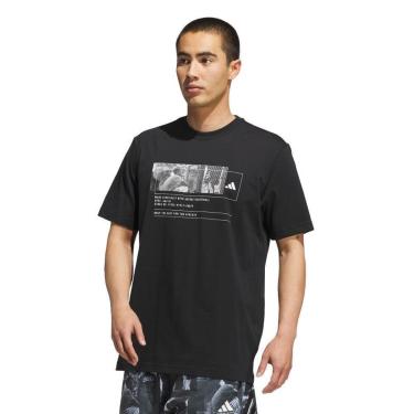 Imagem de Camiseta Adidas Basquete Masculina-Masculino