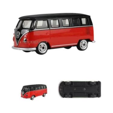 Imagem de Modelo De Carro Clássico Volkswagen Bus T1 Beetle Em Escala 1:64, Fund