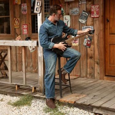 Imagem de IUV Botas de cowboy masculinas ocidentais de camurça antiderrapante biqueira quadrada clássica bordada, Caqui, 46