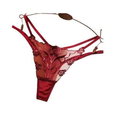 Imagem de Calcinhas Transparentes Sexy Para Mulheres, Sem Costura, G String, Lin