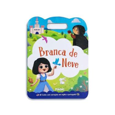 Imagem de Livro - Branca de Neve - Texto e Narração em Português e Inglês