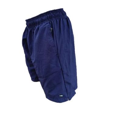 Imagem de Shorts Hot Buttered Liso Long V - Azul