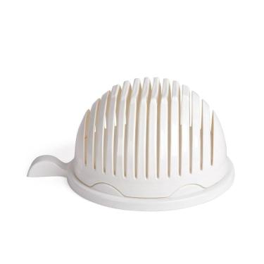 Imagem de Cortador E Fatiador Bowl De Saladas, Frutas E Legumes Branco