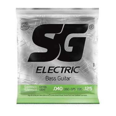 Imagem de Encordoamento Para Contra Baixo 5 Cordas 040 Extra Light