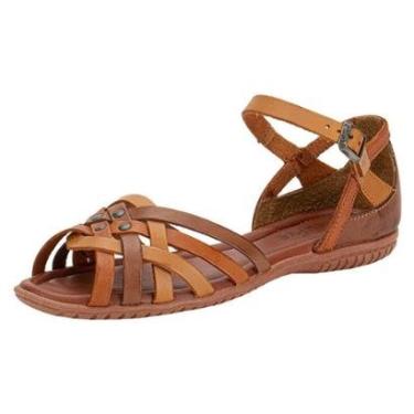 Imagem de Sandália Feminina Flat New Face 31402-Feminino