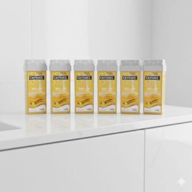 Imagem de Kit Cera Depilatória Depimiel Rollon Clássica 100g cada, 06 Unidades