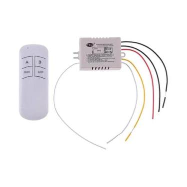 Imagem de Interruptor De Luz Digital Sem Fio Com Controle Remoto 180-240V RF433 