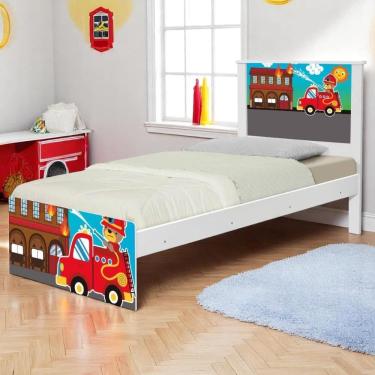 Imagem de Cama Juvenil Zap Bombeiro com Colchão