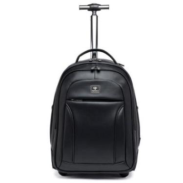 Imagem de Mochila Executiva Rodinha Notebook Puxador Espaçosa Reforçada Primicia 28 Litros-Unissex