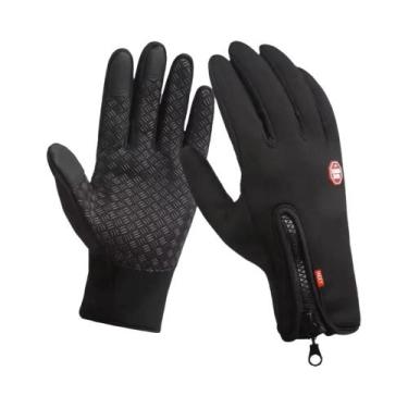 Imagem de Luvas De Motocicleta Térmicas Impermeáveis Com Tela Sensível Ao Toque 