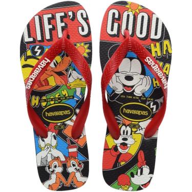 Imagem de Chinelo Dedo Unissex Casual Dia a Dia Praia Passeio Havaianas Top Disney Classic
