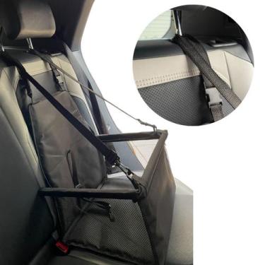 Imagem de Cadeirinha de transporte Pet Carro Cachorro/Gato Com Cinto Passeio/Via