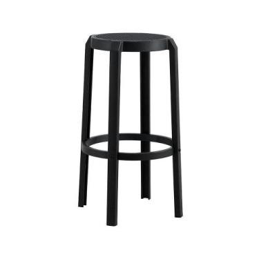 Imagem de Banqueta De Cozinha Lia Rivatti - Preta