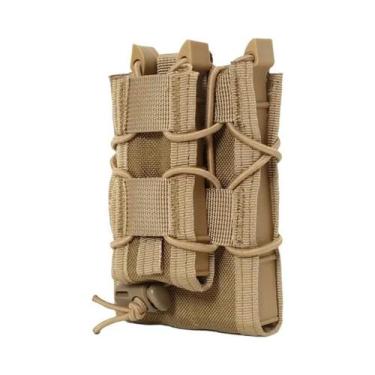 Imagem de Bolsa Dupla Para Carregadores 5.56 9mm Para AK AR M4 AR15, Coldre Moll