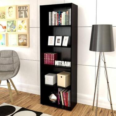 Imagem de Estante Multy Para Livros E Decoração Preto - ARTELY