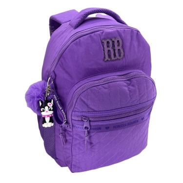 Imagem de Mochila Escolar 17,5" Rebecca Bonbon Crinkle 24515- Feminino-Feminino