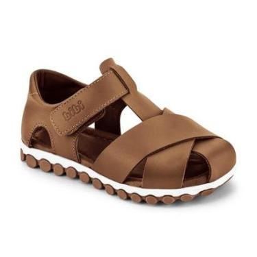 Imagem de Sandália Infantil Menino Bibi Summer Roller Marrom 1081091-Masculino