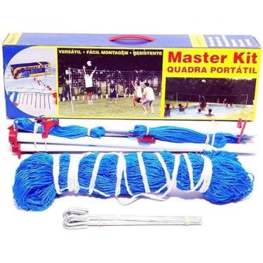 Imagem de Kit Peteca Master Rede Reforçado 15 x 7 Metros-Unissex