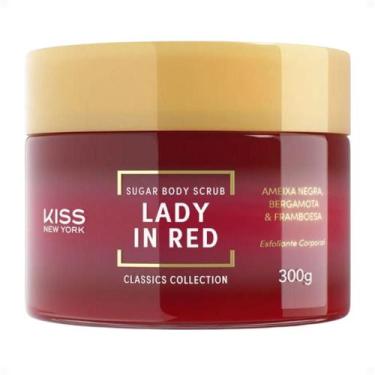 Imagem de Esfoliante Corporal Kiss New York Sugar Body Scrub Lady In Red 280g